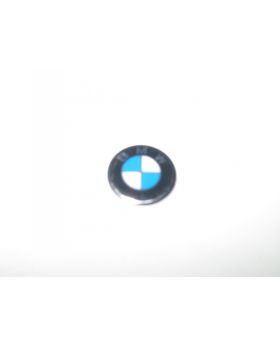 BMW Alarm Key Fob Remote Control Emblem Logo 66122155754 New Genuine