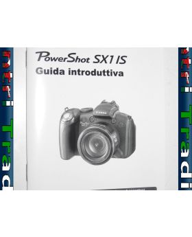 Canon PowerShot SX1 IS Quick Start Guide CEL-SL6XA290 Used Genuine