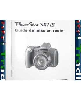 Canon PowerShot SX1 IS Quick Start Guide CEL-SL6XA220 Used Genuine