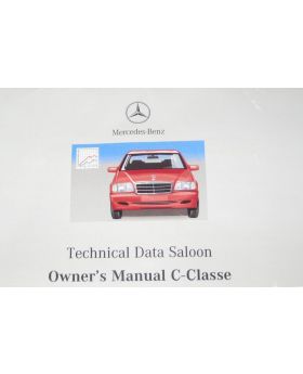 Mercedes W202 Saloon Technical Data Manual Z6515002702 Other Genuine