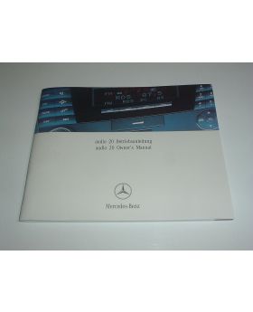 Mercedes Class E W211 Audio 20 Radio Manual A2115849881 New Genuine