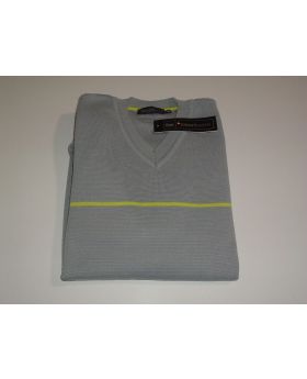 smart Knitted Pullover Grey Medium Q0012332V001C46Q00 New Genuine