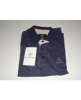smart Short Sleeve Denim Polo Shirt Blue XL Q69605327 New Genuine