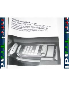 BMW Apple iPhone Bluetooth Pairing Manual 0442850 01290442850 Other Genuine