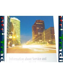 Mercedes Mobilo & Service Information Booklet 2009 A2515846893 Other Genuine