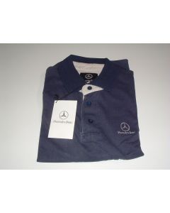 smart Short Sleeve Denim Polo Shirt Blue XL Q69605327 New Genuine