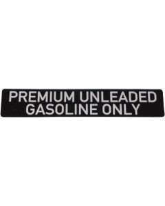 Mercedes Unleaded Petrol Warning Label Decal Sticker A1245840046 New Genuine