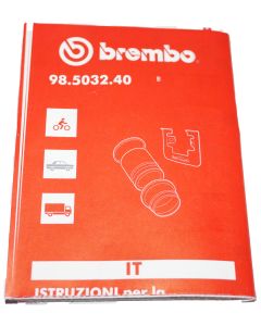 brembo Fixed Brake Caliper Rebuild Instructions 98.5032.40 New Genuine