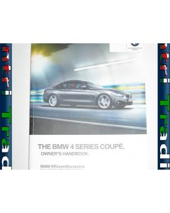 BMW F32 Owner's Manual Handbook English 2909805 01402909805 New Genuine