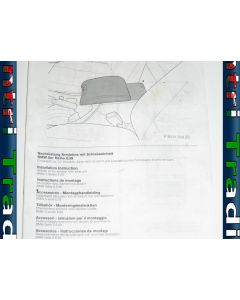 BMW E39 Centre Armrest Installation Instruction 9790014 Other Genuine