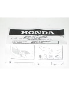 HONDA Civic Headlight Stone Guard Guide 08109-S6A-EURO New Genuine