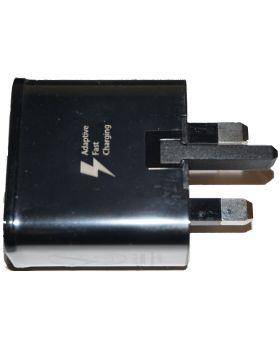 SAMSUNG Galaxy Fast Charger USB Mains Plug UK 3-Pin EP-TA20UBE New Genuine