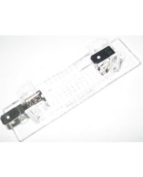 BMW E30 E12 E28 E24 E23 E26 Number Plate Light Lens 63261372763 New Genuine