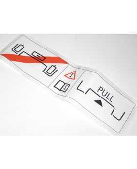 BMW E93 Boot Trunk Luggage Warning Label Sticker 4195470 51474195470 New Genuine