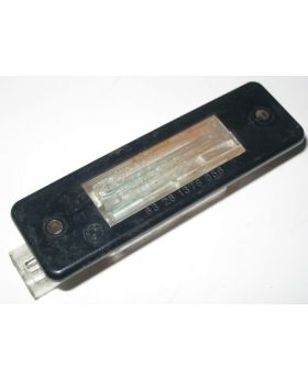 BMW E32 E34 Number Plate Lamp Light Lens Unit 1378056 63261378056 Used Genuine
