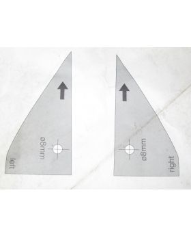 BMW E53 Front Mud Flap Splash Shield Guard Template 01290026464 Other Genuine