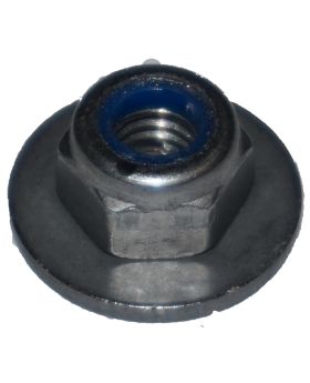 BMW 10mm Hex Self-Locking Nyloc Nut & Washer M6x1.00 mm 64509123157 New Genuine