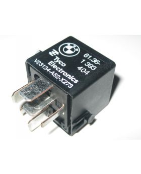 BMW E36 ABS Pump Motor Main Relay Black 61361393404 V23134-A52-X273 New Genuine