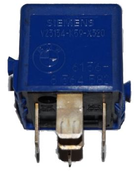BMW Ultra Navy Blue Relay 61368364582 SIEMENS tyco V23134-K59-X320 Used Genuine