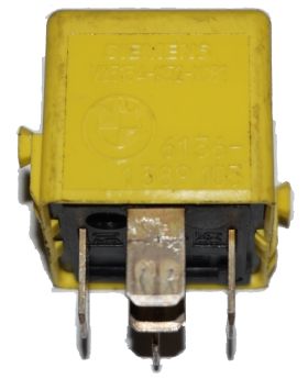 BMW Yellow Relay SIEMENS tyco V23134-K52-X181 61361389105 Used Genuine