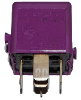 BMW Violet Relay SIEMENS tyco V23134-E59-X107 61361388911 Used Genuine