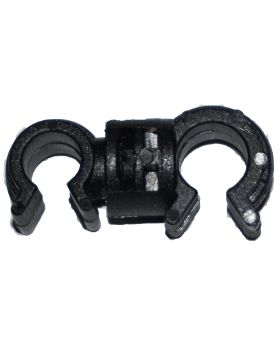 BMW Dual Cable Hose Pipe Tie Holder Bracket Clip Clamp 13537678967 New Genuine