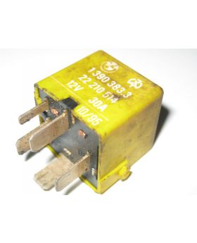 BMW E34 E32 Yellow 30 A Amp Relay 1390383 61361390383 Used Genuine