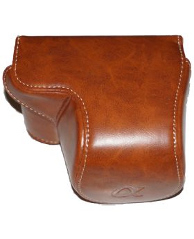 Zenness Leather Camera Case For SONY A5000/A5100 4332178329 Used Genuine