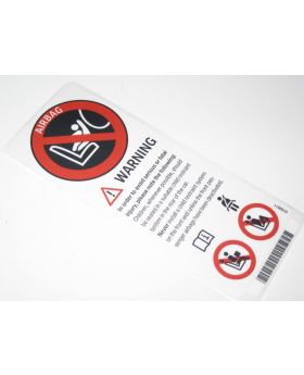 BMW Airbag Warning Sign Notice Label Sticker 9199611 71239199611 New Genuine