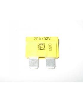 BMW Yellow 20 Amp 32 Volt Blade Type Spare Fuse 1372518 61131372518 New Genuine