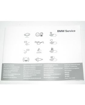 BMW Service History Maintenance Record Log Book 2602175 01492602175 New Genuine