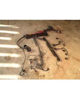 BMW Series 5 E34 M50 B20 Engine Wiring Harness 1703907 Used Genuine