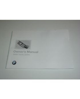 BMW Handy Mobile Phone Instruction Manual Book 9415558 New Genuine