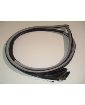 BMW E46 Coupe Right Door Seal Weatherstrip Grey 7126140 New Genuine