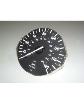 BMW E34 E32 Speedometer Speedo Dial MPH & KM/H 1388775 Used Genuine