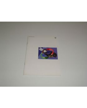 BMW Security System Sales Brochure Booklet 0000341 Used Genuine