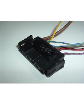 BMW Wiring Cable Plug Terminal Connector 6 Pole 1378123 Used Genuine