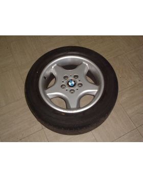 BMW E34 Flat Star Alloy Wheel Tyre 225/55 R16 1092094 Used Genuine