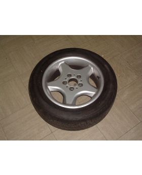 BMW E34 Flat Star Alloy Wheel Tyre 215/55 R16 1092094 Used Genuine