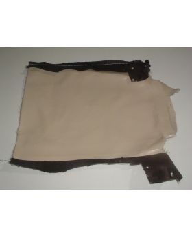 BMW Leather Seat Upholstery Repair Panel Section Cream New Genuine