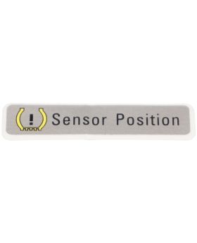 BMW Motorrad RDC Tyre Pressure Sensor Label Sticker 71217698971 New Genuine