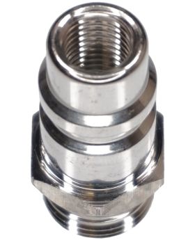 BMW HOLLOW A/C Low Pressure Small Valve Outer Body 64509177579 New Genuine