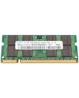SAMSUNG 2GB 2Rx8 PC2-6400S-666-12-E3 DDR2 RAM 200 PIN SO DIMM Used Genuine