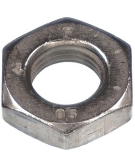 BMW 17mm Hex-Head Plain Nut M10x1.00mm LEFT-HAND THREAD 07119905857 New Genuine