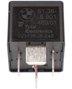 BMW Black 12 Volt Auto Relay Tyco V23136-J6-X48 61366901469 Other Genuine