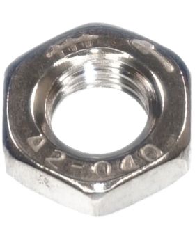 BMW 10mm Hex-Head Plain Nut M6x1.00mm A2-40 Stainless 41008427423 New Genuine