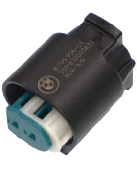 BMW Wiring Cable Plug Terminal Connector Housing 2-Pole 61138795954 New Genuine