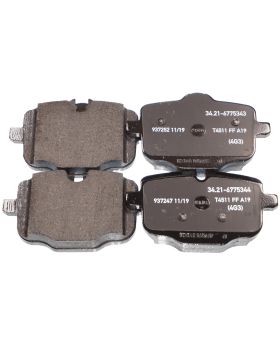 BMW F10 F11 F06 F12 F13 Textar Rear Brake Pad Lining Set 34216775346 New Genuine