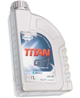 BMW Fuchs Titan GT1 5W-40 Premium Engine Oil 1 Litre 83192456247 New Genuine