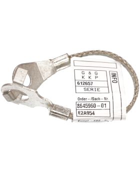 BMW Rear Axle Differential Earth Ground Cable Wire Strap 12428645960 New Genuine